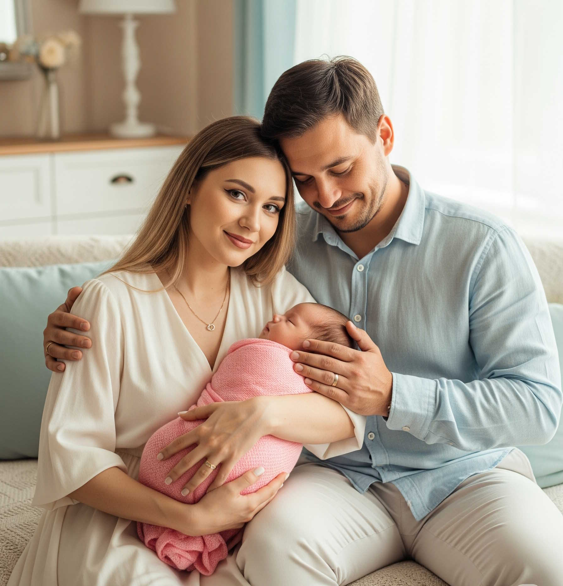 Brenda Merfa com família